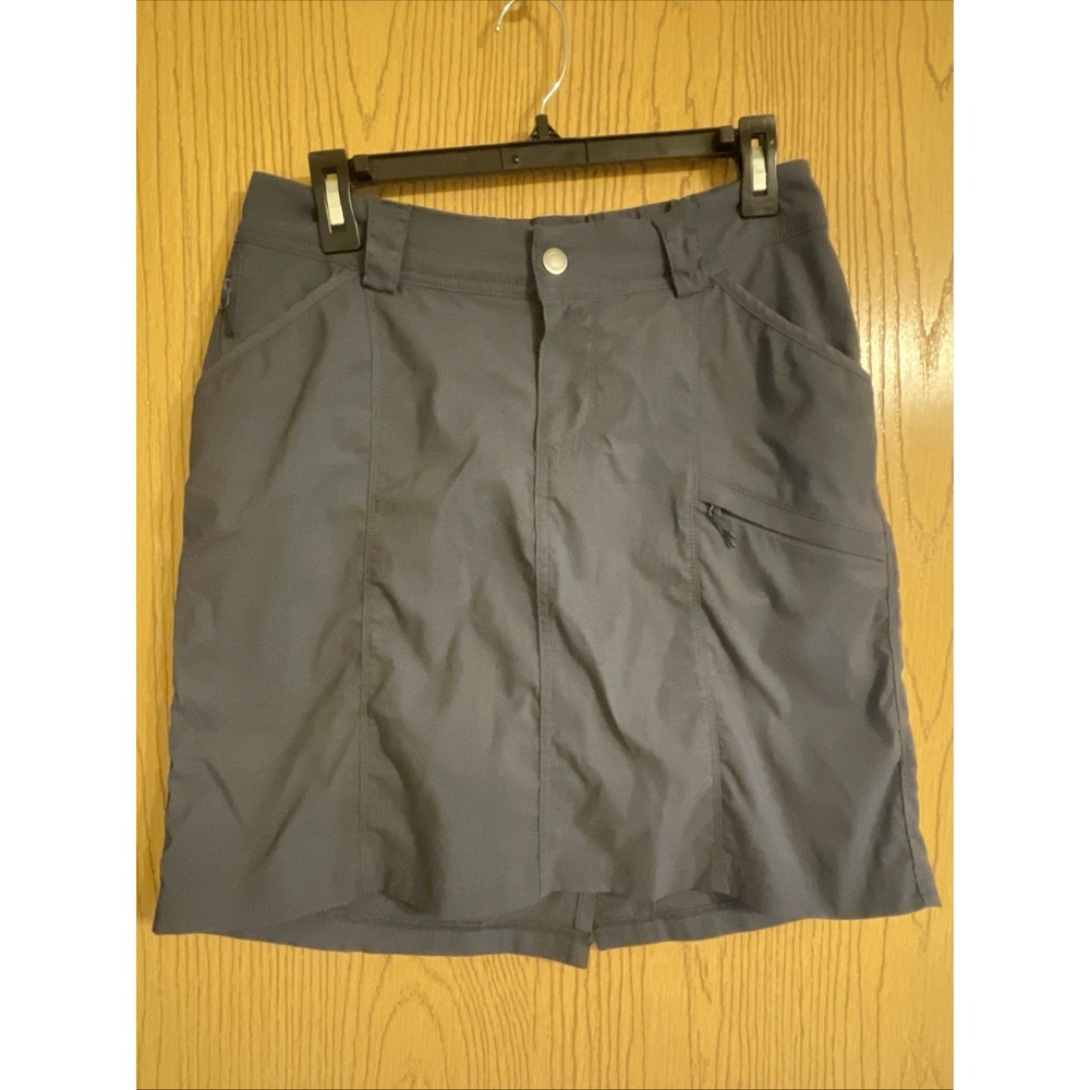 Women's Duluth Skort Skirt Utility Pockets Size 8 Nylon‎ Blue